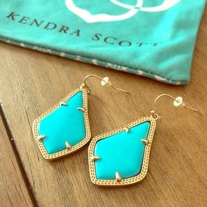Turquoise Kendra Scott Alex Earrings